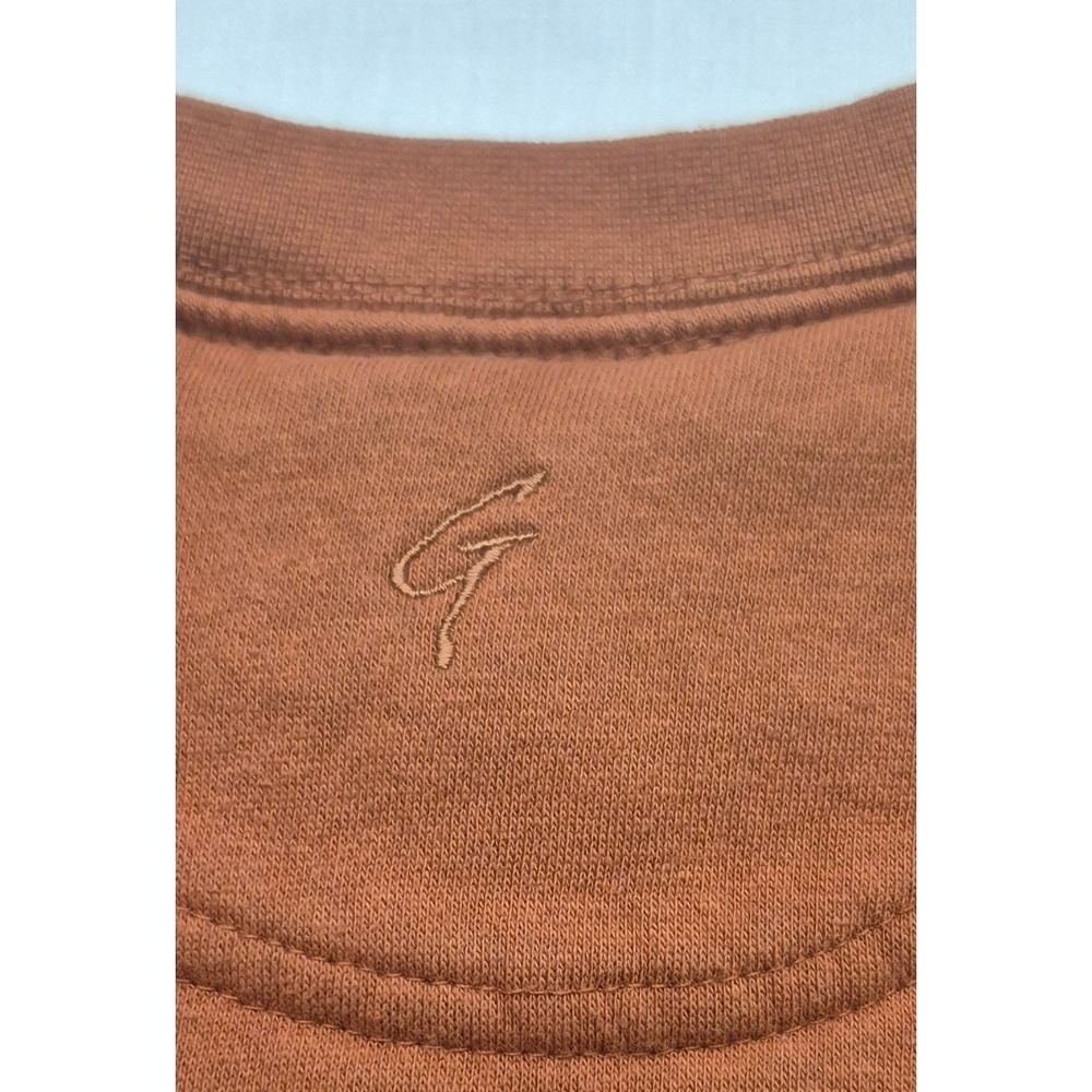 Texas Longhorns men burnt orange embroidered lettering game day sweatshirt sz M - Picture 7 of 11